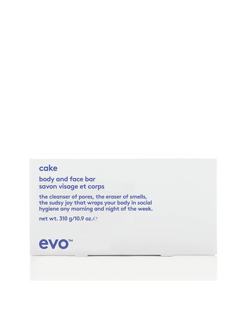 evo cake body and facial soap