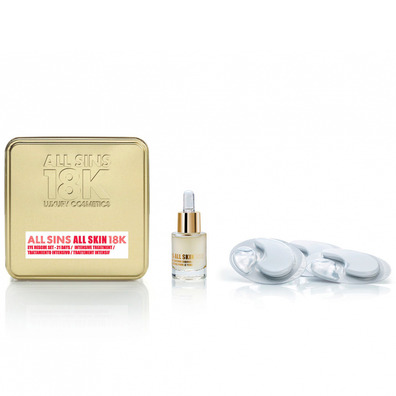 All Sins 18K Eye Rescue Set 21 Days Intensive Treatment