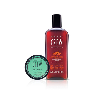 American Crew Pack Next Level Forming Cream Set