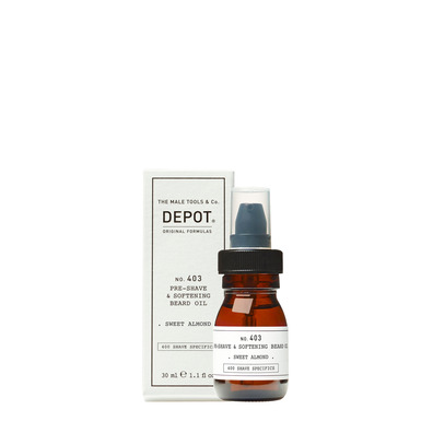 Depot No. 403 Pre-Shave & Softening Beard Oil Sweet almond