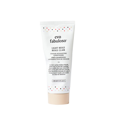 evo fabulous light beige color enhancer treatment 220 ml