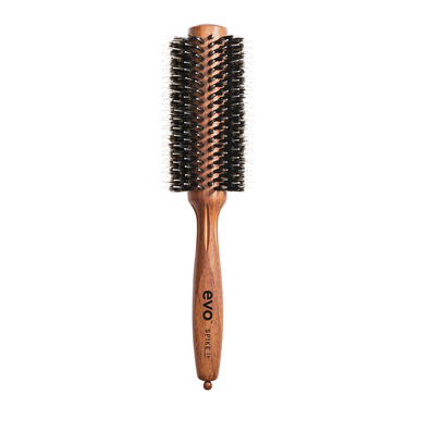 evo spike round brush with nylon bristles and bristles evo 28mm