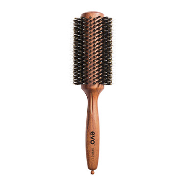 evo spike round brush with nylon bristles and bristles evo 38mm