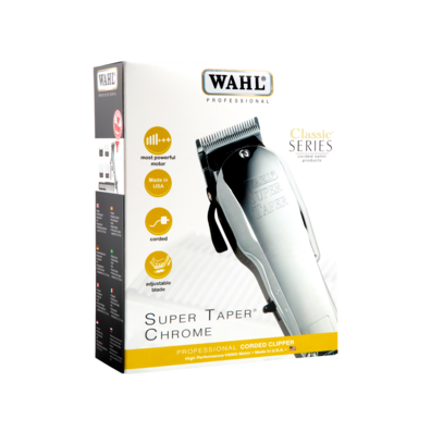 MACHINE PROFESSIONAL CUTTING WAHL CHROME SUPER TAPER