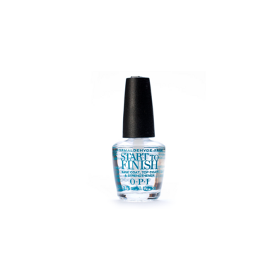 OPI Start to Finish Base, Protector and Strengthener (Without Formaldehyde) 3,75 ml.