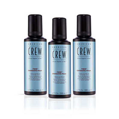 Pack 3 American Crew Fiber Grooming Foam