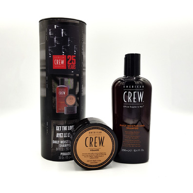 Pack American Crew Daily Moisturizing Shampoo   Pomade