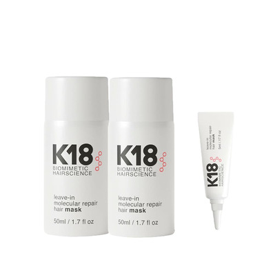 Pack K18 2 Molecular repair masks + gift