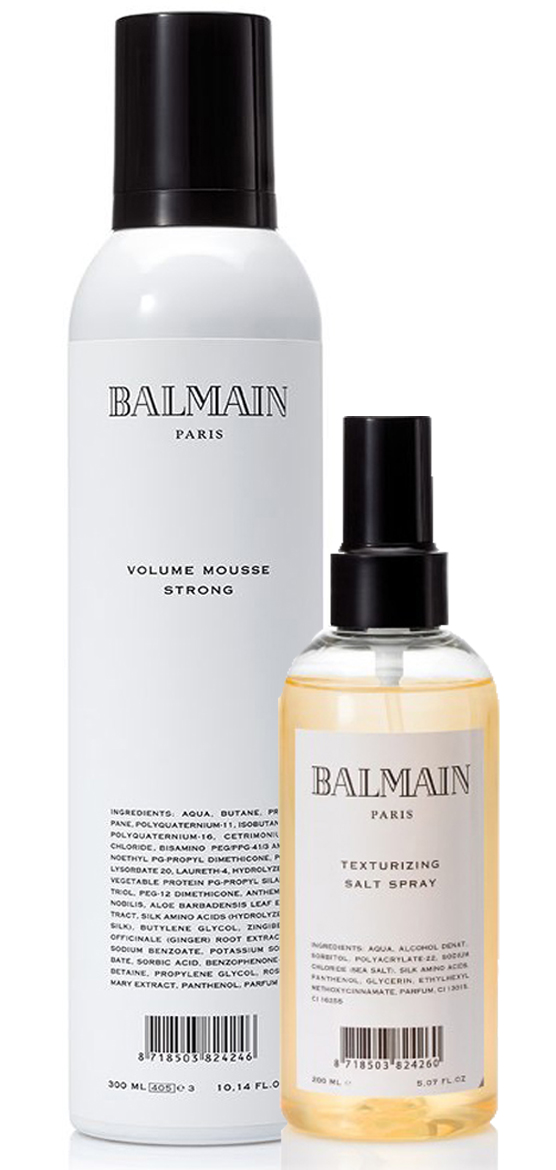 Balmain Pack Volume Mousse Texturizing Salt Spray