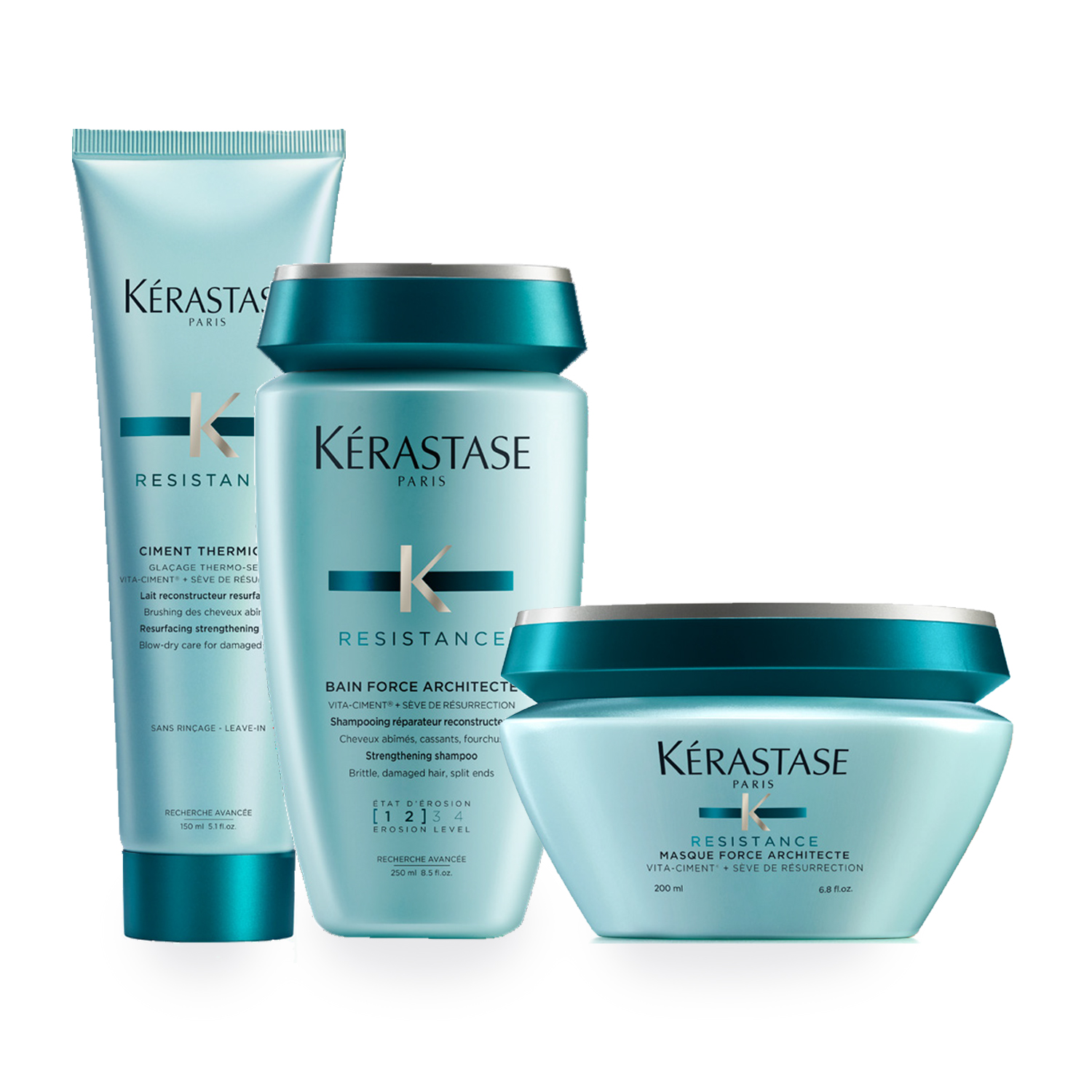 Genbruge Modig vest Pack Kérastase Resistance hair weakened and fragile